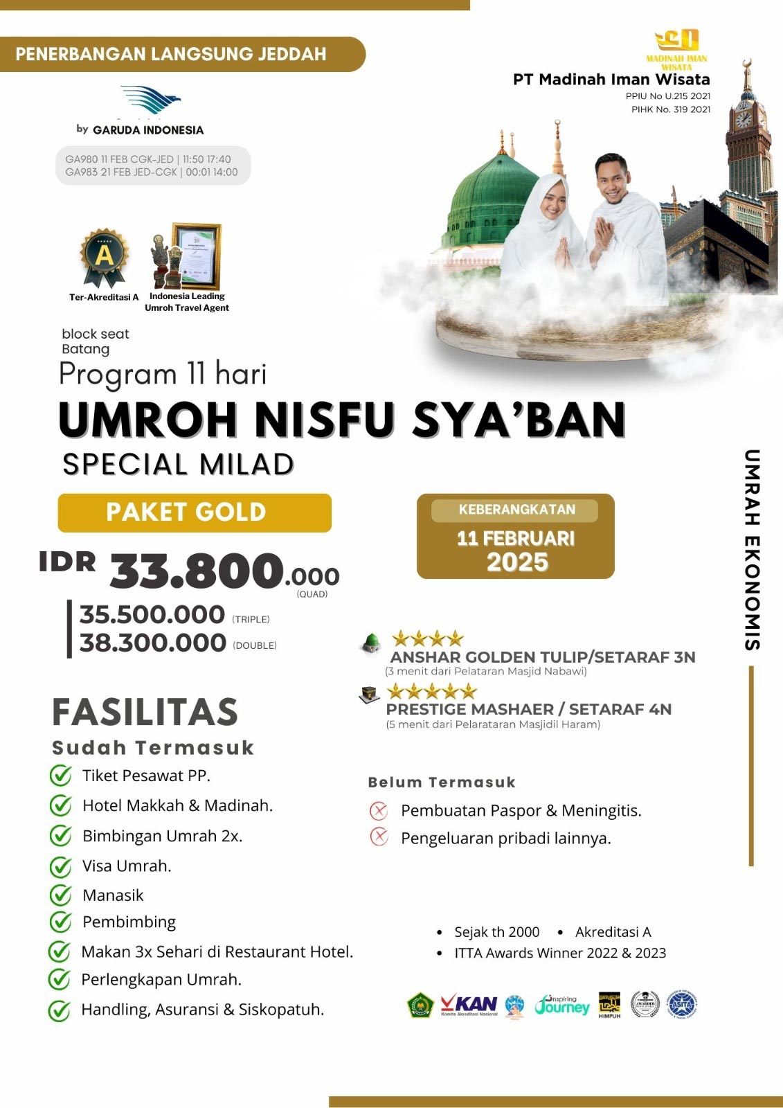 Rumah umroh Bogor PT. MADINAH IMAN WISATA