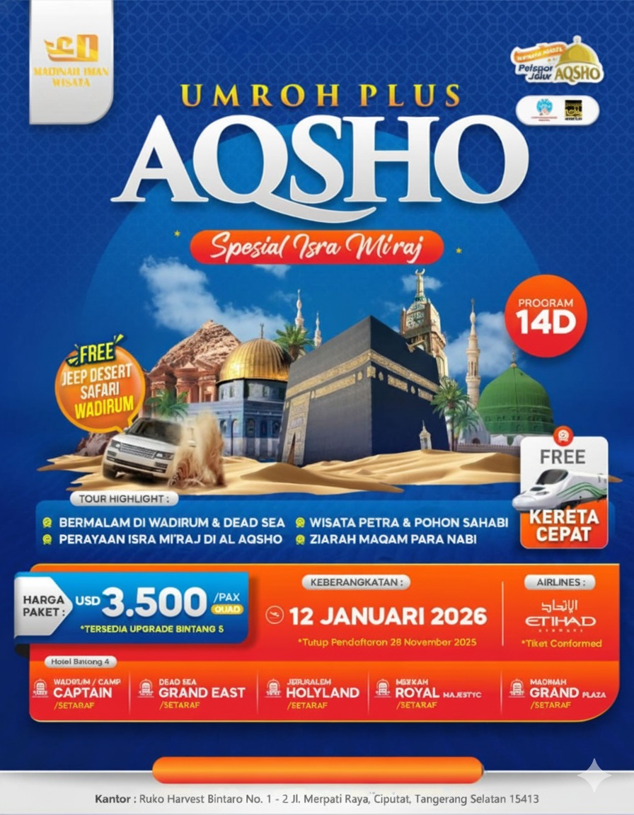 Rumah umroh Bogor PT. MADINAH IMAN WISATA